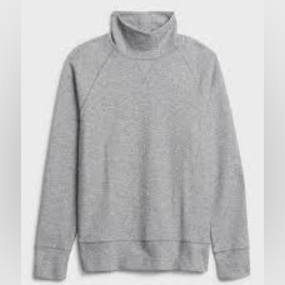 BANANA REPUBLIC BRUSHED WAFFLE TURTLENECK T-SHIRT Men Sweater tall L